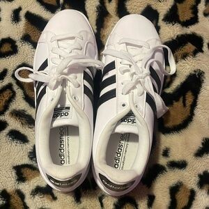 black and white adidas